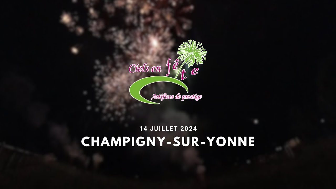 Champigny-sur-Yonne 14 juillet 2024 - Ciels En Fête